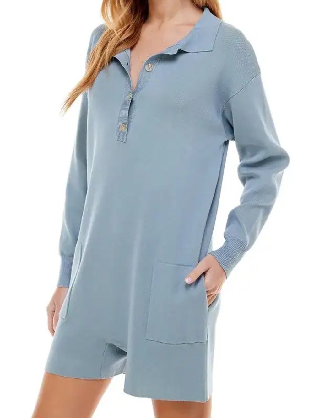 Wayf 98 Tai Long Sleeve Romper